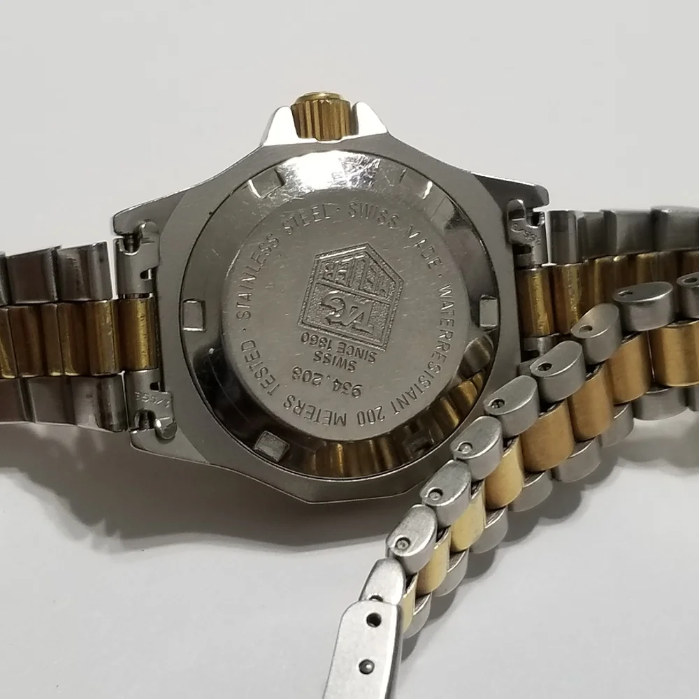 Authentic Tag Heuer two tone Swiss made watch. - Picture 13 of 16